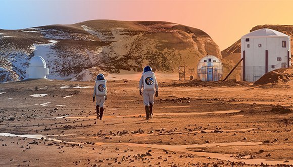 Mars’ta üçüncü su deposu bulundu. Mars'ta Yaşanır.